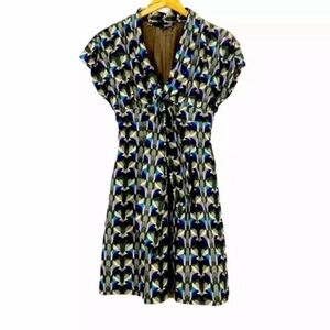 LOVE MOSCHINO Fit & Flare Print Dress